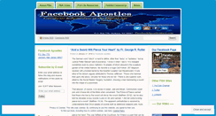 Desktop Screenshot of facebookapostles.org